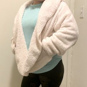 Small White fur Sweater
